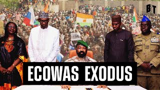 ECOWAS Exodus Niger Mali amp Burkina Fasos AntiColonial Uprising Continues [upl. by Norby]