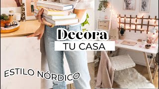 ✅DECORA TU CASA INFONAVIT CON estilo NÓRDICO [upl. by Jorgan412]