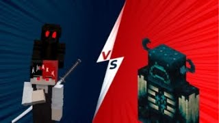 gw melawan warden rematch quotkesurupan rianiayanquot fighting minecraft gameplay [upl. by Maillw]