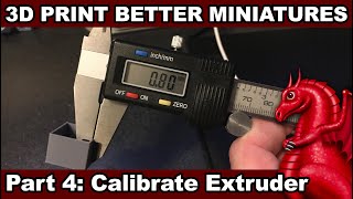 3D Printer Extruder Calibration [upl. by Ayerhs975]