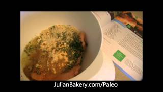 Turkey Basil Meatloaf Recipe OMG Thats Paleo [upl. by Alvin]