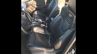 Focus ST3 Recaro Seat Swap [upl. by Naihs587]