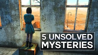 Fallout 4  5 Unsolved Mysteries [upl. by Mosa]