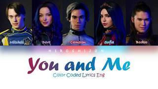 You and Me  From Descendants 2 Color Coded Lyrics Eng [upl. by Maclay]