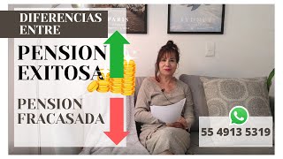 Diferencia entre pensiones exitosas y pensiones fracasadas [upl. by Ahsie]