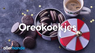 Oreokoekjes zelf bakken  Recept  Allerhande [upl. by Recnal]