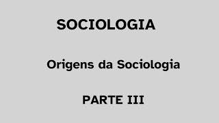 SOCIOLOGIA AUGUSTO COMTE [upl. by Quirita]