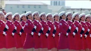 Kawad Tentera Militan Wanita China ni Memang Terbaik [upl. by Barrett221]