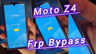 Moto Z4 XT1980 FRP Bypass Android 10 Without PC moto z4 frp bypass android 10 2024 [upl. by Dysart]