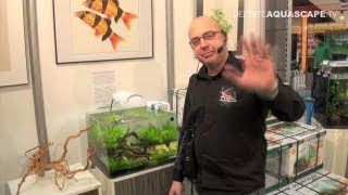 Aquascaping  planted aquarium products from Dennerle Heimtiermesse 2013 Hannover [upl. by Abell]