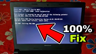 Fix  PXE  E61  Media test failure Check Cable  PXE  M0F Exiting PXE ROM  Home Solution [upl. by Gerkman]