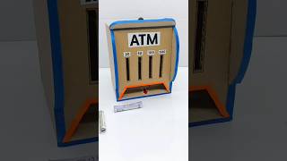 How To Make Cardboard ATM Machine Science Project Working ModelTC98 shortsyoutubeshorts trend [upl. by Hammel563]