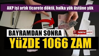 İşte Yeni Vergi Paketi Bayram Sonrası Yüzde 1066 Zam Geliyor [upl. by Aramoj871]