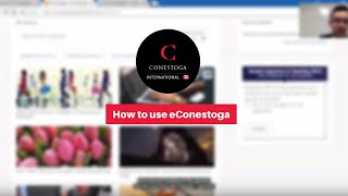 How to use eConestoga [upl. by Stanleigh427]