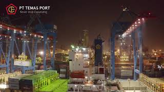 Stevedoring Operation at Night [upl. by Karita742]