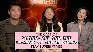 The ShangChi Cast Reveals Whos the Biggest Marvel Fan and More  Superlatives  Seventeen [upl. by Arehc]