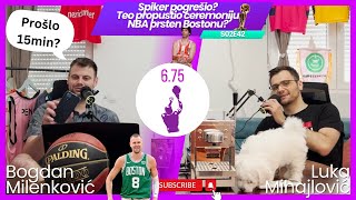 675range  S2E42  Spiker pogrešio Teo propustio ceremoniju NBA prsten Bostonu [upl. by Attenwahs198]