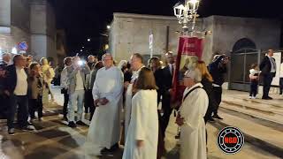 Marcia Mosè Banda di Lizzano 121024 Carosino Uscita Processione di San Biagio [upl. by Kepner]