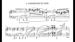 Liszt  Harmonies du soir Transcendental étude No11 Nelson Freire piano [upl. by Leunammi]