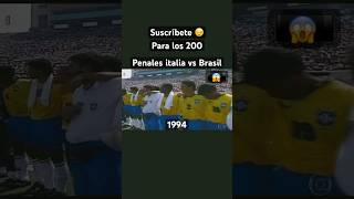 Penales Brasil vs Italia mundial 1994😱⚽️ [upl. by Lebar]