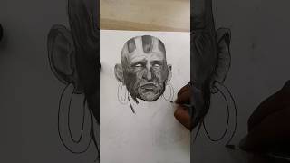 Drawing with graphite pencil shortsfeed shorts drawing subscribe [upl. by Garland]