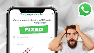 FIXED WhatsApp Not Sending Verification Code on iPhone [upl. by Therron]
