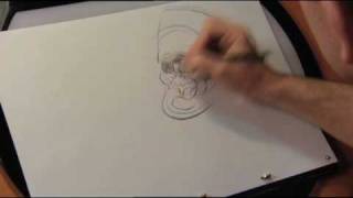 Princess and the Frog  How to Draw [upl. by Rayburn720]