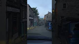 Very Famous High Street Haworth  UKS Oldest Village [upl. by Arbma868]