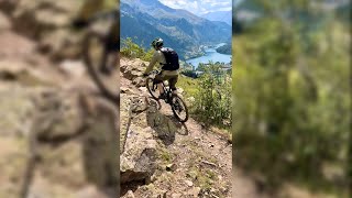 Super enduro valle de Tena  R34 💥Gozando del puro enduro MTB en Pirineo Alto Gallego Huesca [upl. by Gnouhc]