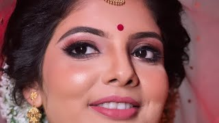 Real bride  bridal makeup look bengali bride ❤️ [upl. by Norvell]