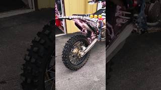 Tx300 lookin beat😢🤧 dirtbike ktm husquarna braaap 2stroke [upl. by Yanahc981]