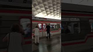 Metro arriving at Technical University Tbilisi [upl. by Ailyt863]