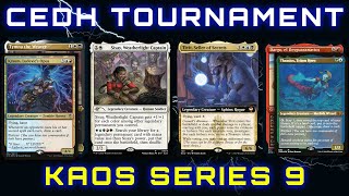 Sisay vs Tivit vs DargoThrasios vs TymnaKraum  CEDH Tournament  Kaos Treasure Series 9 [upl. by Sivolc240]