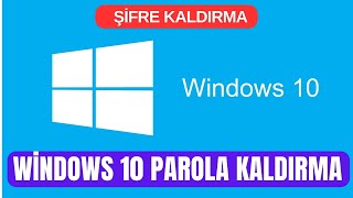 Windows 10 PİN Parola Kaldır Değiştir [upl. by Mcleod]