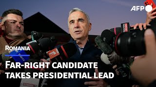 Bucharest residents share views after farright candidate takes presidential lead  AFP [upl. by Merci365]