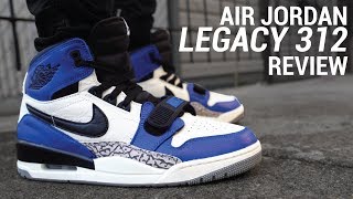 DON CS AIR JORDAN LEGACY 312 REVIEW amp ON FEET [upl. by Heisel293]