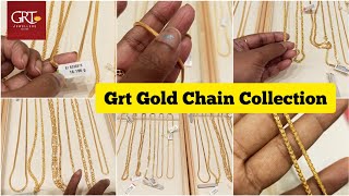 GRT Gold Chain Collection💰 GRT ✨ GRT Short Chain Collection ✨ GRT Gold jewellery [upl. by Arraic]