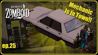 Time To Scrap Down Some Cars  Project Zomboid Co op ep25 [upl. by Michella255]