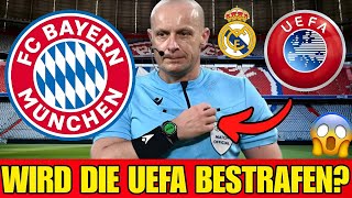 🚨BOMBE UEFA PRÜFT KONSEQUENZEN FÜR MARCINIAK AKTUELLE NACHRICHTEN VOM FC BAYERN MÜNCHEN [upl. by Sims]