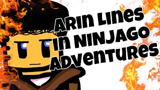 Ninjago Adventures Arin lines [upl. by Leighton381]