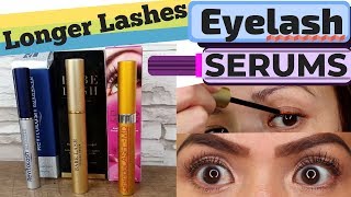 How to Grow Longer Eyelashes  Babe Lash GrandeLash MD RevitaLash LiLash Latisse Review [upl. by Itsyrk]