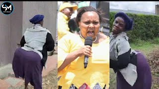 Utacheka MILLICENT OMANGA Shocked After Crazy Kennar Showed How She Dance Sipangwingwi UDA Rallies [upl. by Idak272]