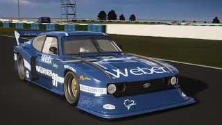 Assetto Corsa Zakspeed Capri III DivII at Magny Cours 2023 [upl. by Weil]