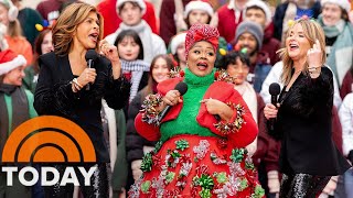 Hoda amp Jenna amp Cheryl Porter SING quotCarefree Christmasquot LIVE on The Today Show [upl. by Nosmirc]