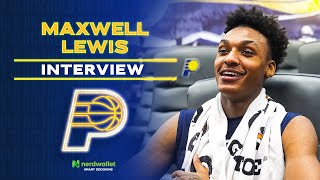 Indiana Pacers PreDraft Workouts Maxwell Lewis OneonOne Interview June 19 2023 [upl. by Auqinimod607]