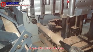 4 Axis Cnc Lathe Machine  SMQH 10004 [upl. by Lundgren78]