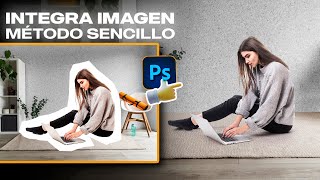 Crea FOTOMONTAJE PRO con 4 CAPAS en Photoshop [upl. by Colin32]