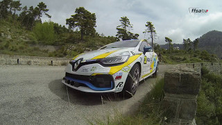 Rallye Antibes  Trophée Clio R3T  Deuxième victoire consécutive de Cédric Robert [upl. by Yerffej86]