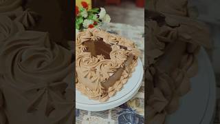 Chocolate Cake Decoration  Cake Shorts [upl. by Tatianna]