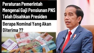 Besaran Gaji Pensiunan Oktober 2024  PP No 8 Tahun 2024 [upl. by Uhthna205]